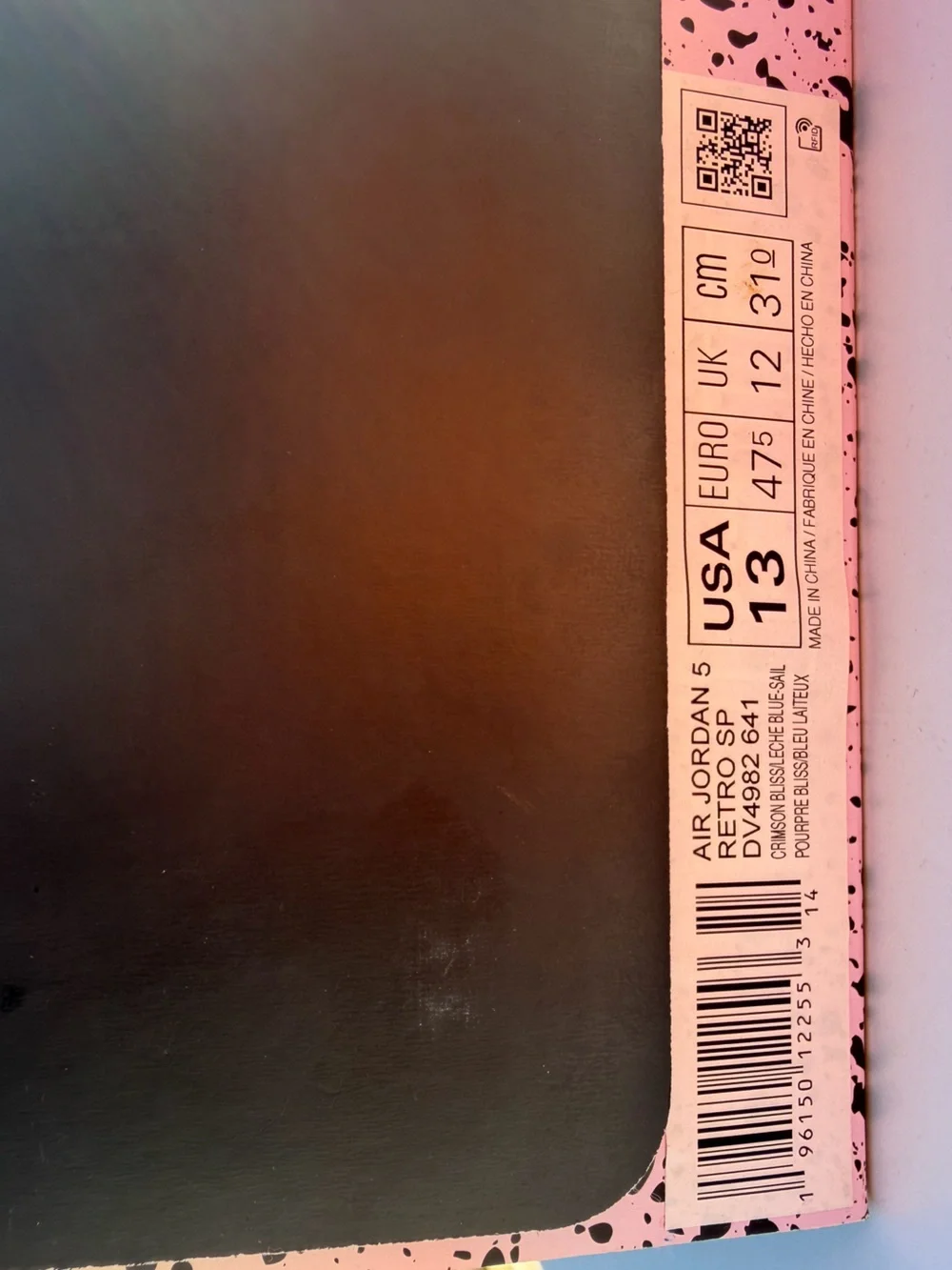 Jordan 📏 size