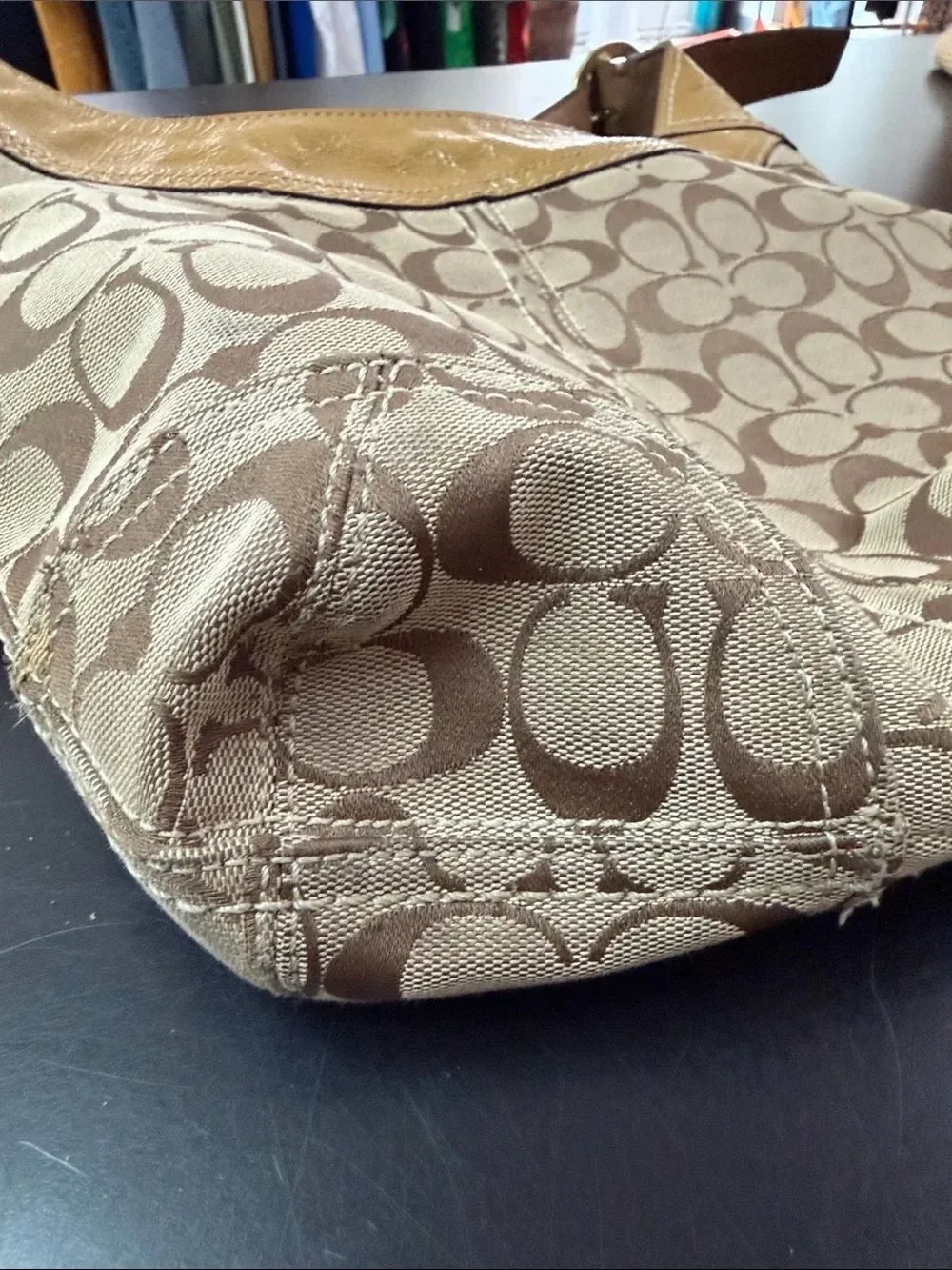 Coach signature canvas