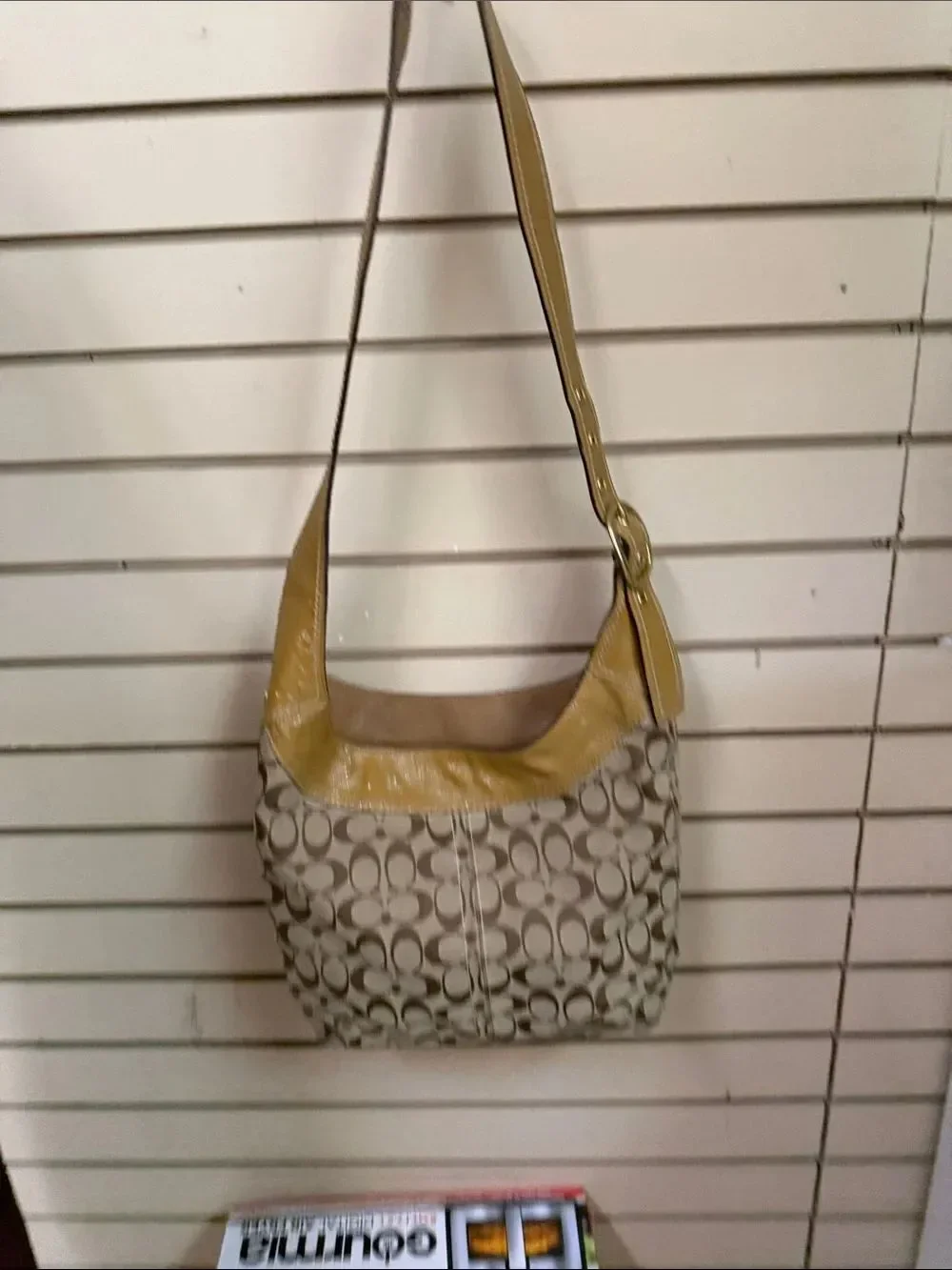 Coach signature canvas
