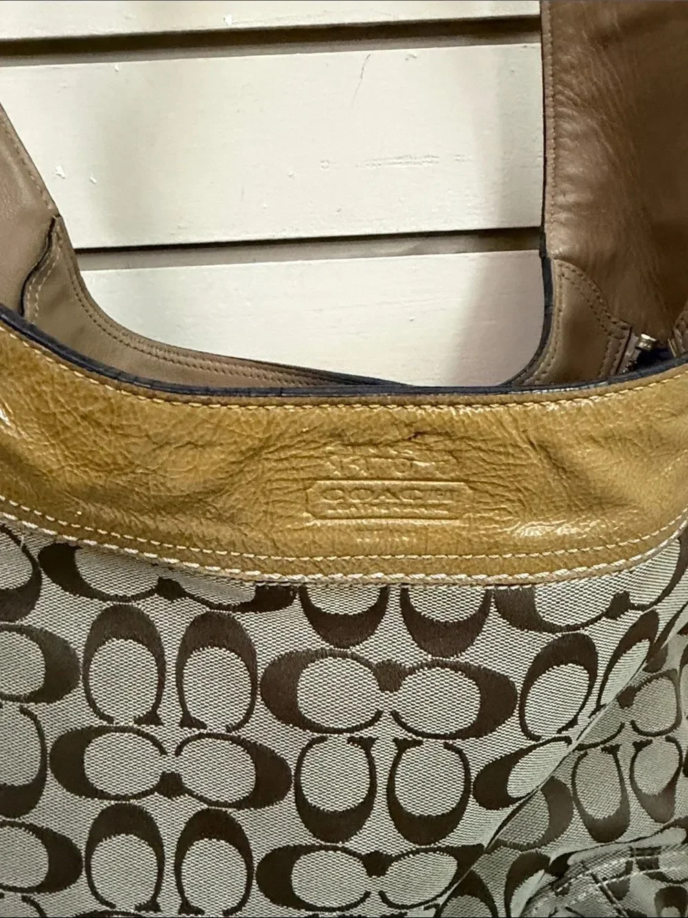 Coach signature canvas