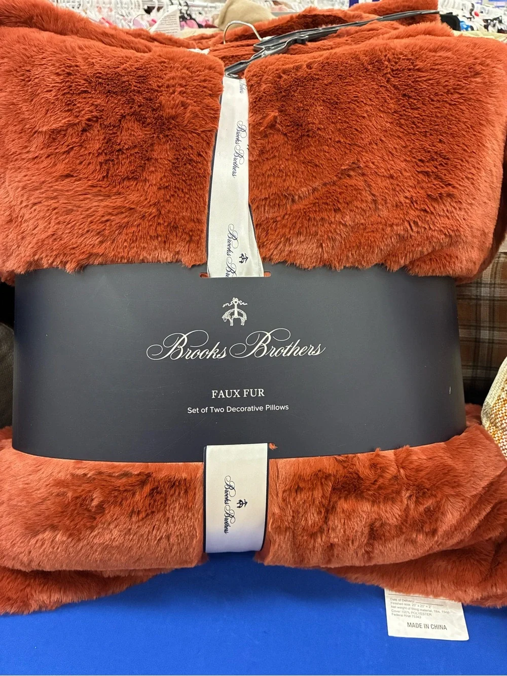 Faux Fur Decorative Pillows