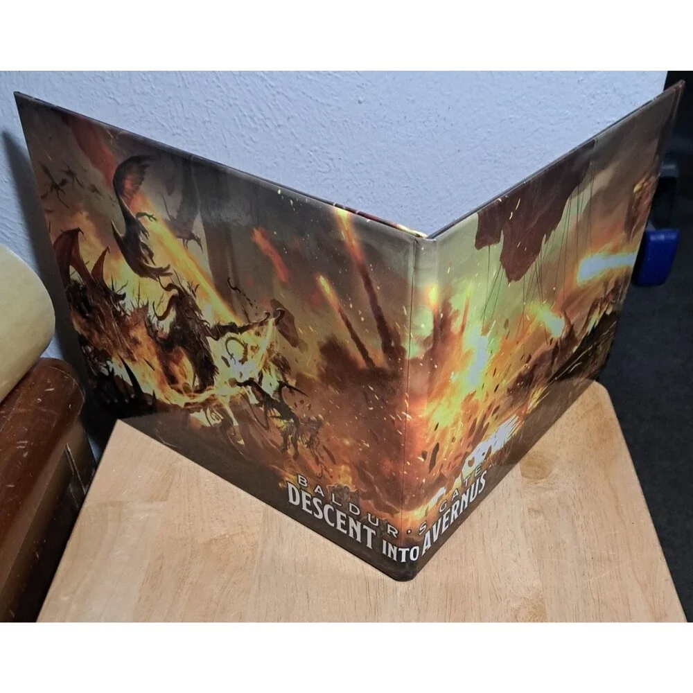Dungeons Dragons Baldur's Gate Descent Into Avernus Dungeon/Game Master Screen
