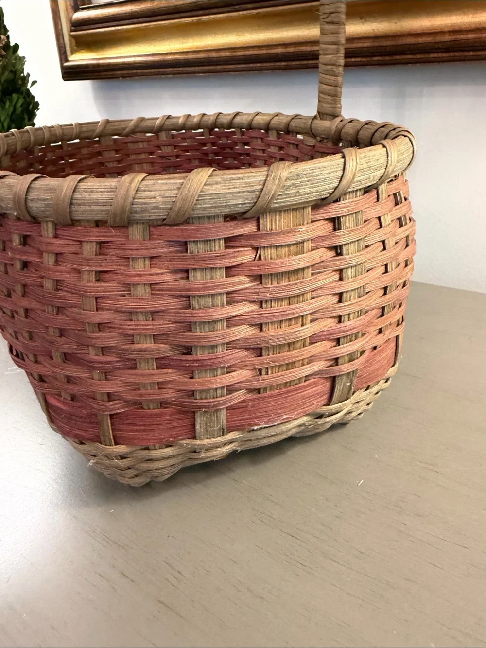 Handmade handwoven wicker