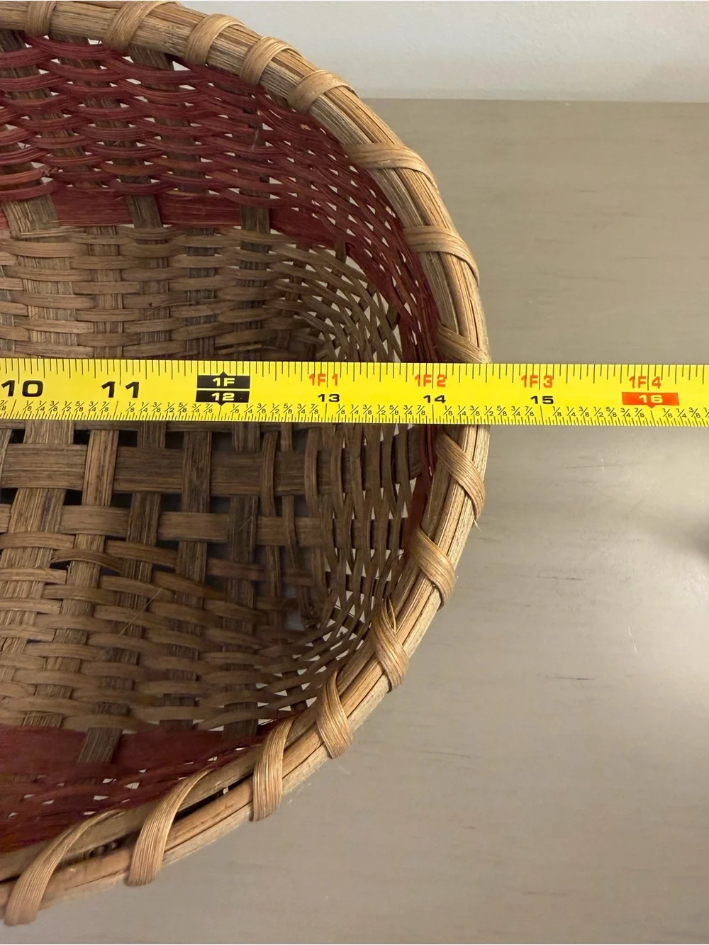Handmade handwoven wicker