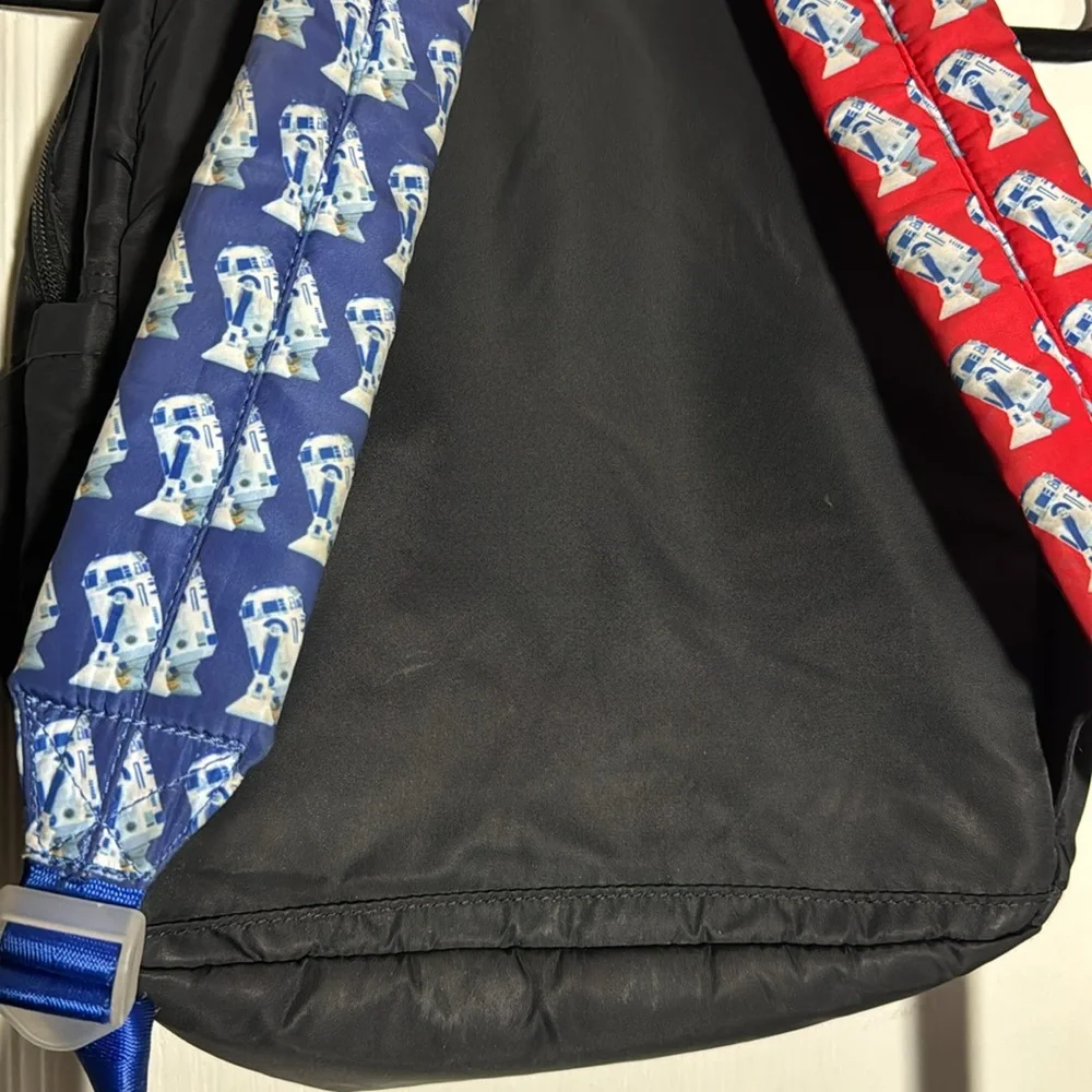 Star Wars State Kids Black Backpack with Blue Accents