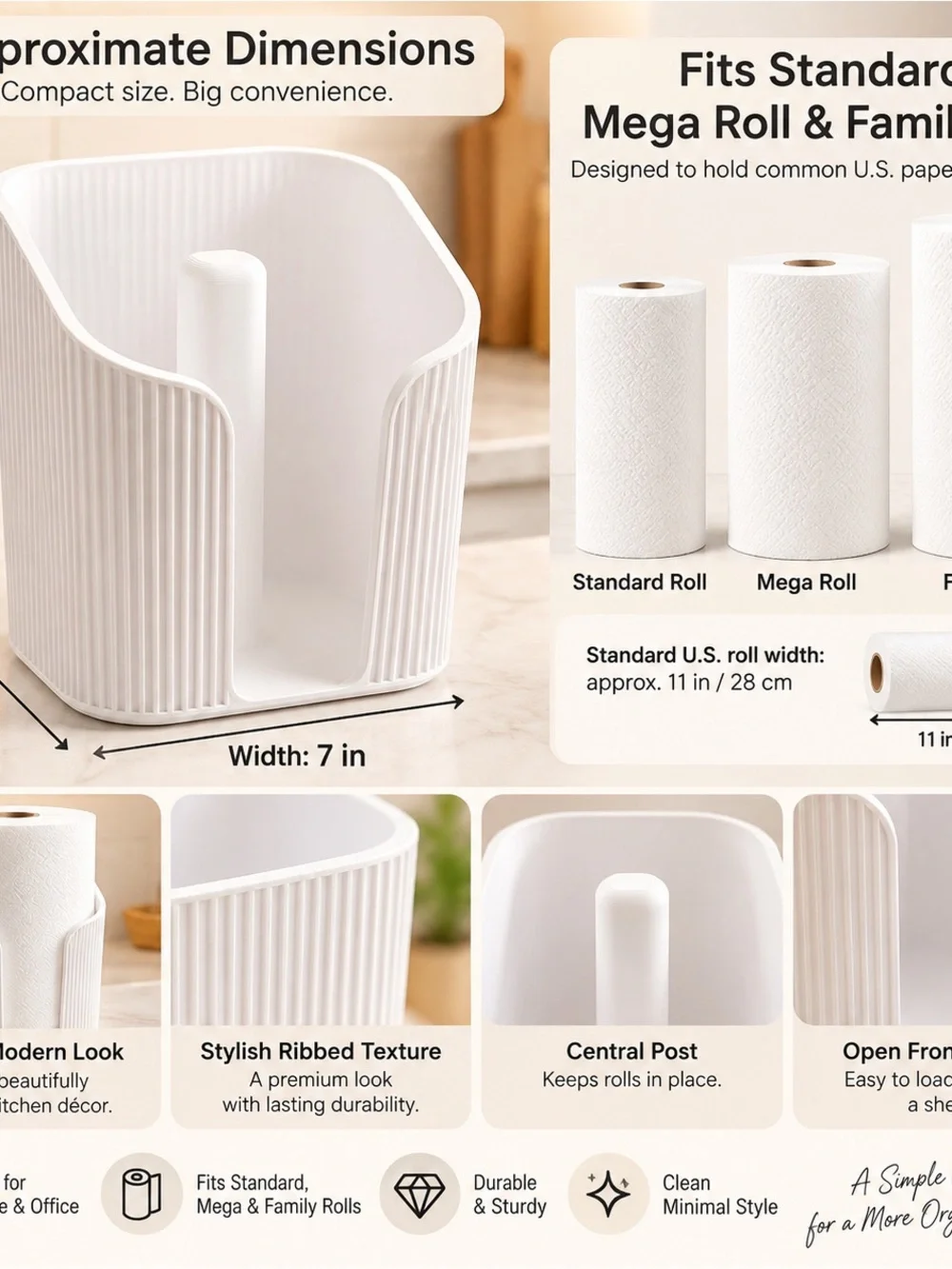 Vallary compact white