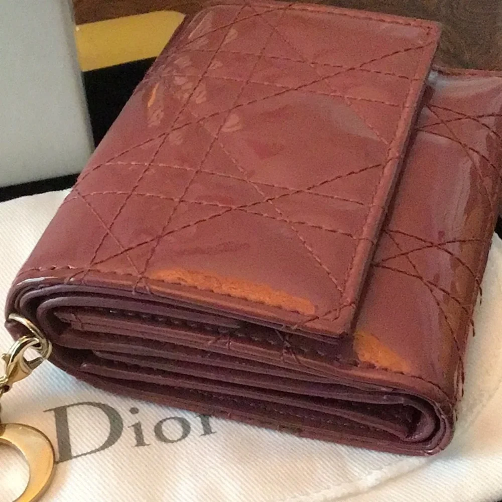 Dior burgundy merlot