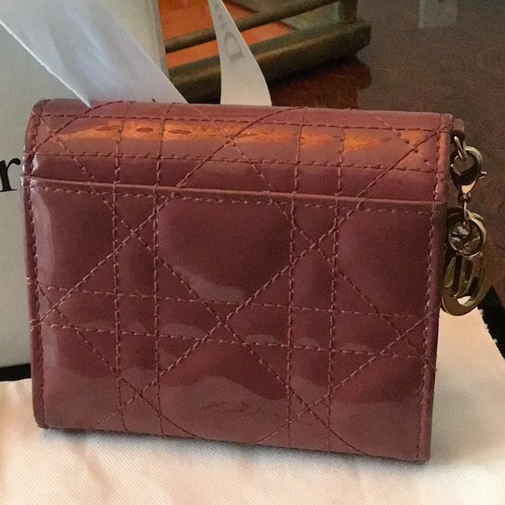 Dior burgundy merlot