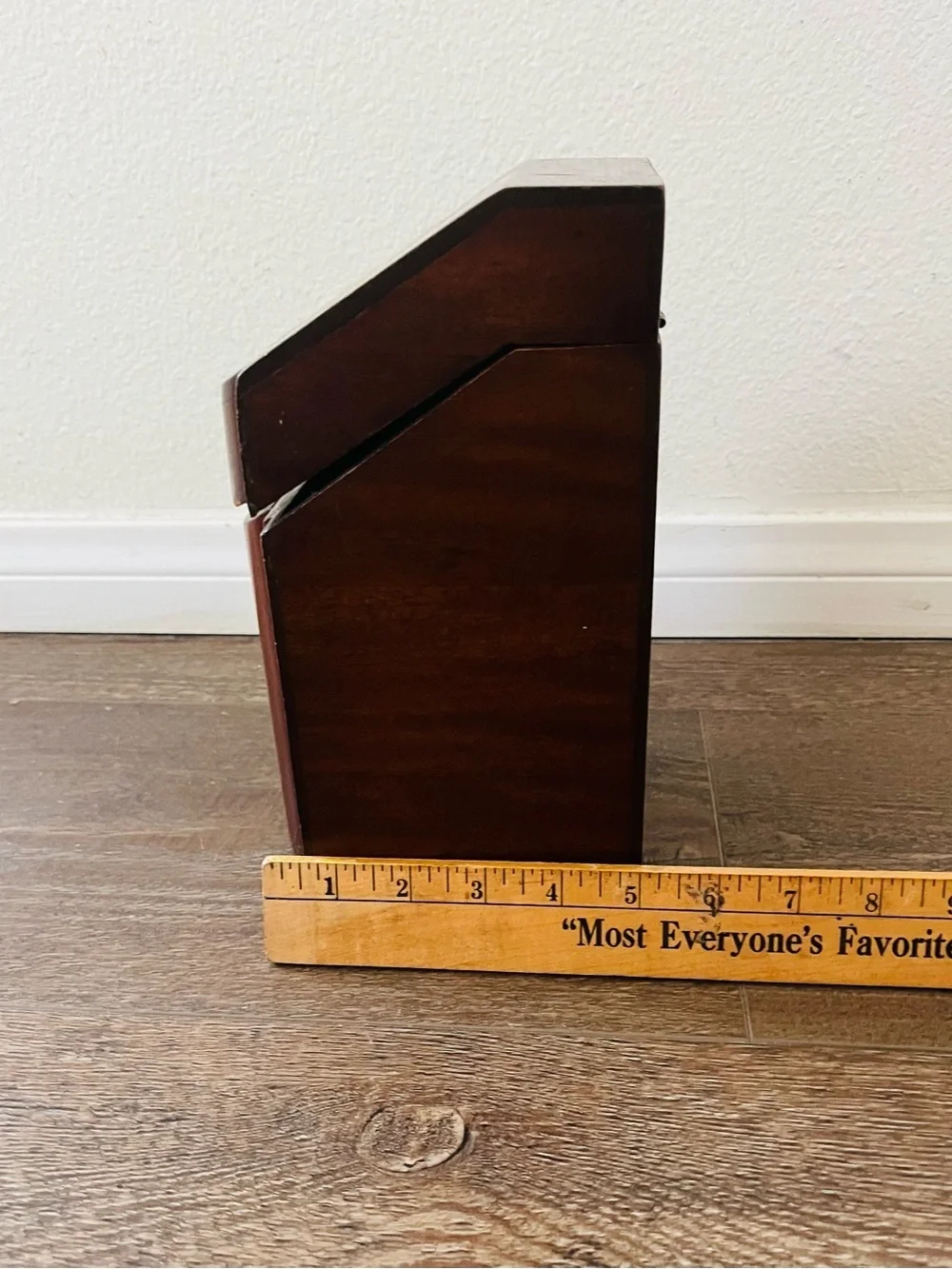 Georgian Style Mahogany Knife Box 19th. Century