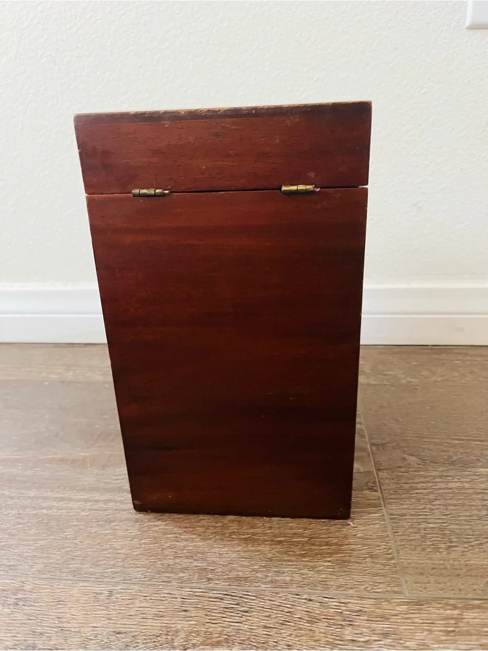 Georgian Style Mahogany Knife Box 19th. Century