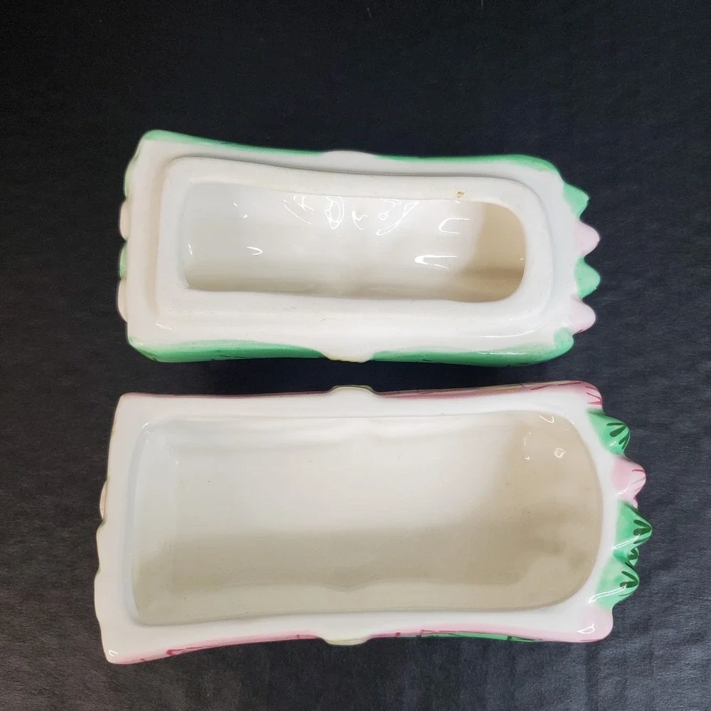 Metropolitan Museum of Art‎ (MMA) Asparagus Trinket Box Small Pink Green Russian