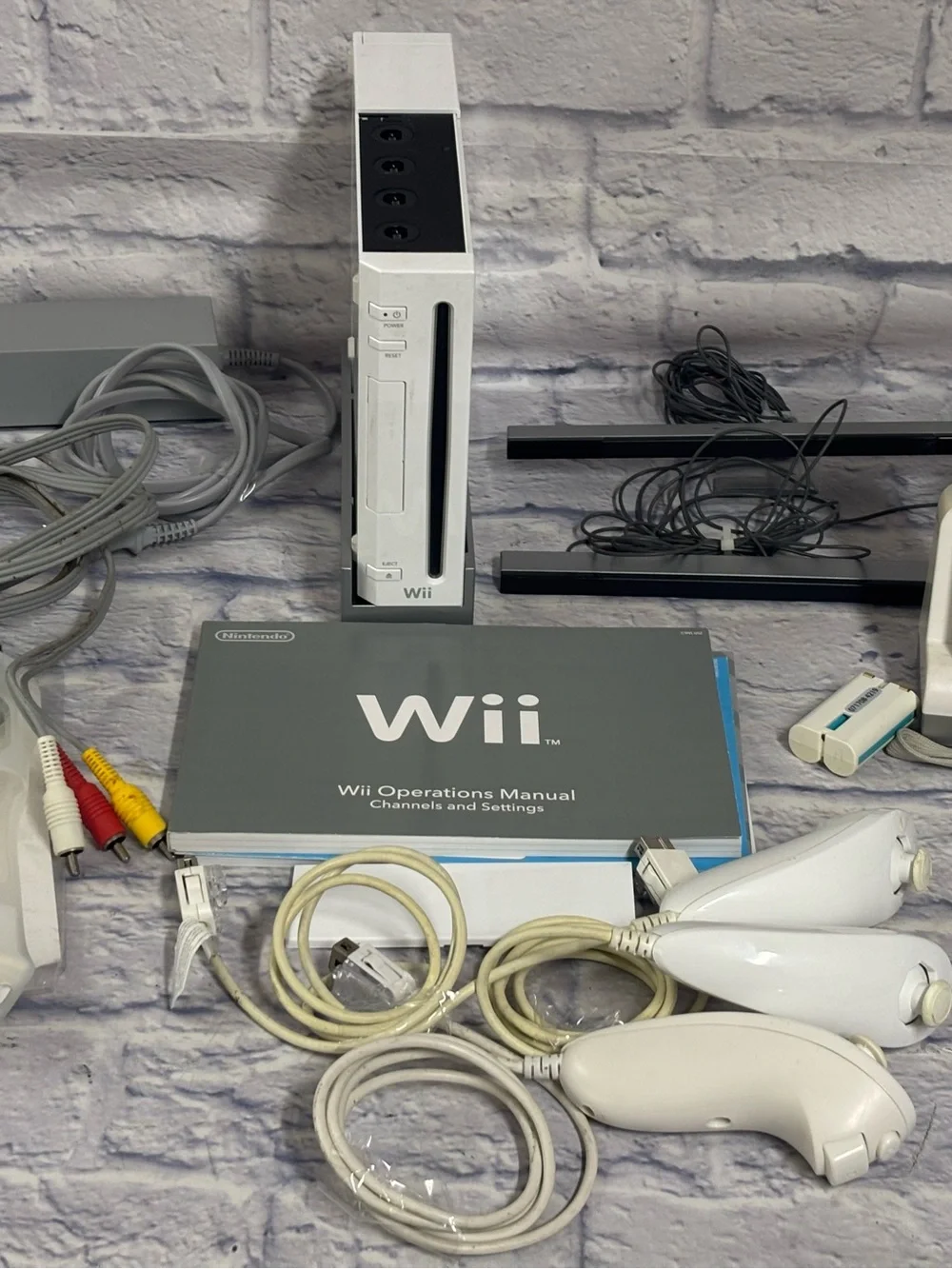 Nintendo wii console
