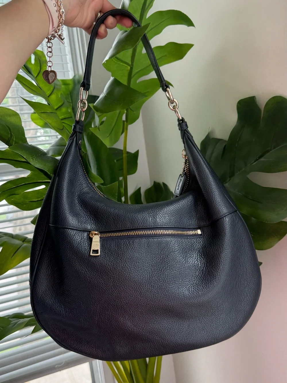 Coach pebble grain