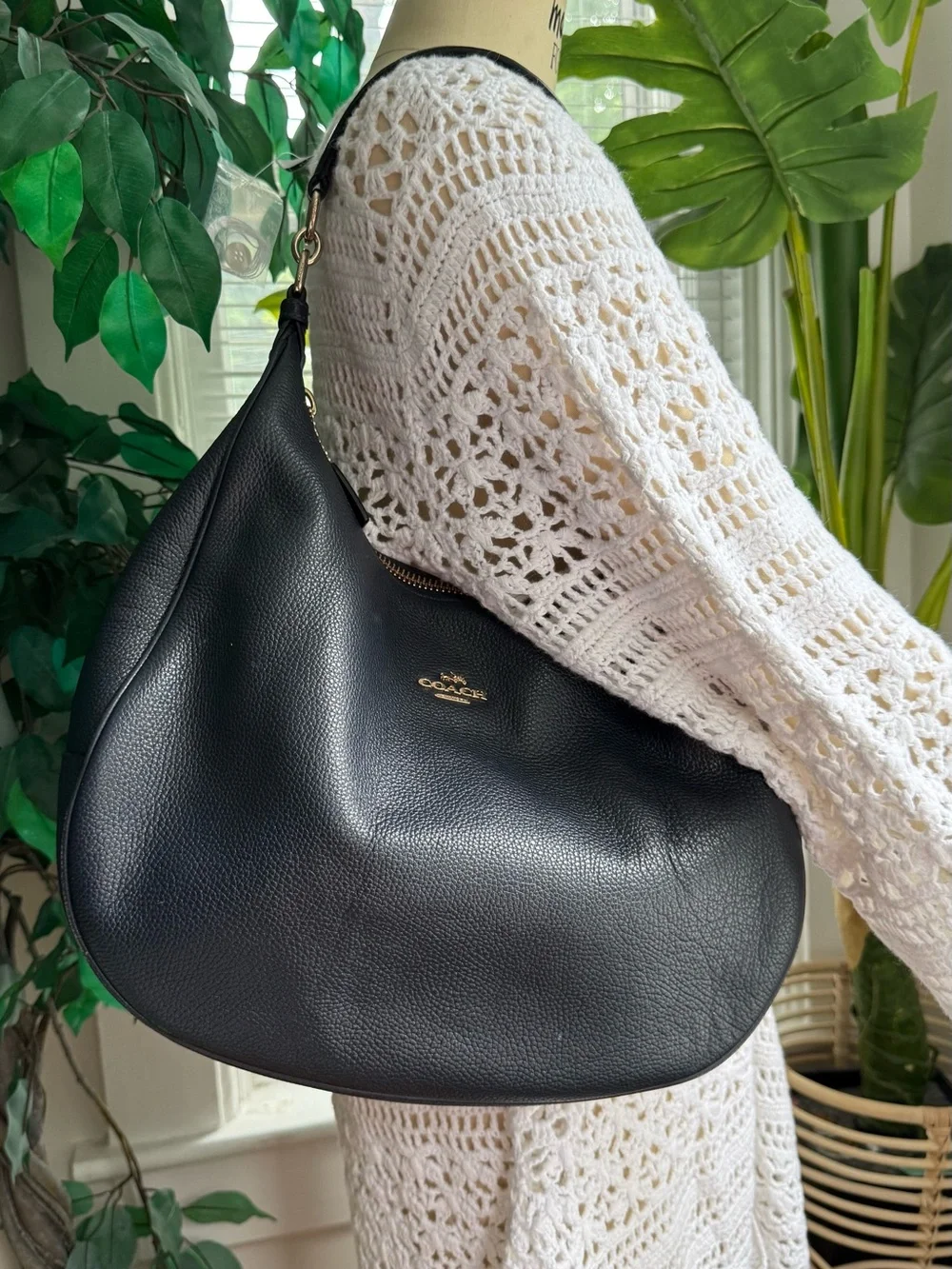Coach pebble grain