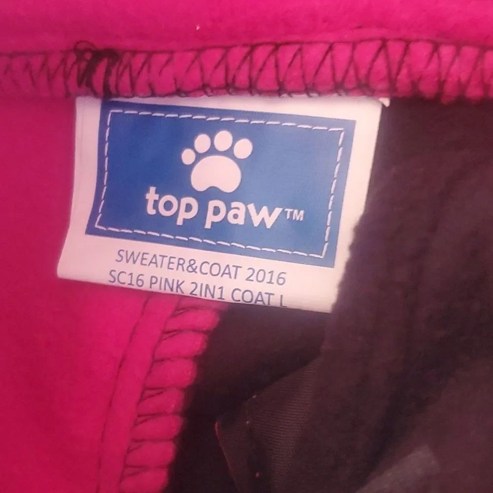 Top Paw new tags