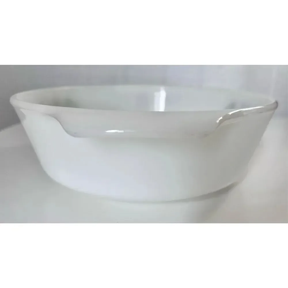 Vintage Anchor Hocking Fire King Green Meadow 1.5 Quart Casserole Dish 437