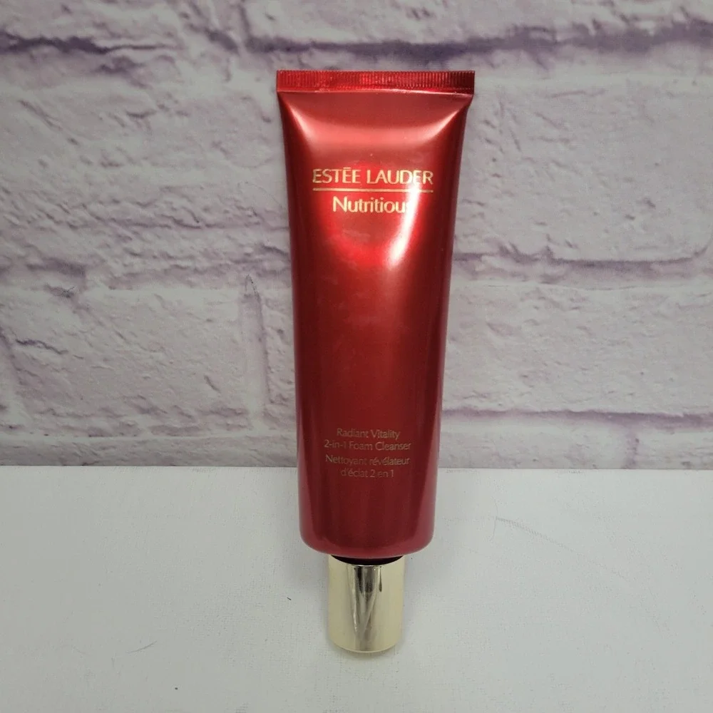 NEW No Box Estee Lauder Nutritious Radiant Vitality 2 in 1 Foam Cleanser 4.2floz