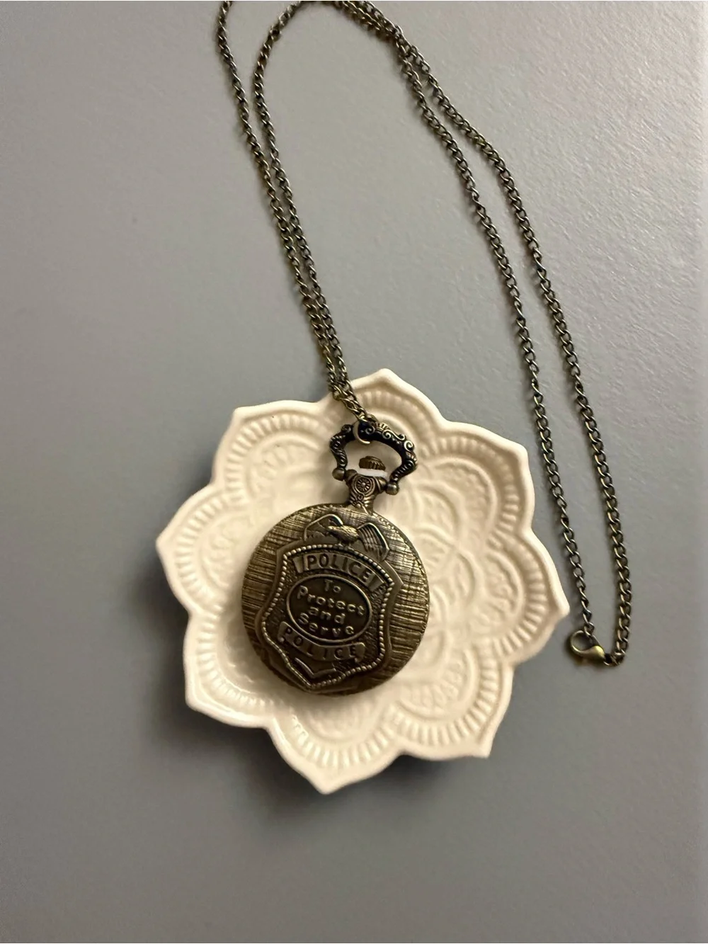 Police new bronze