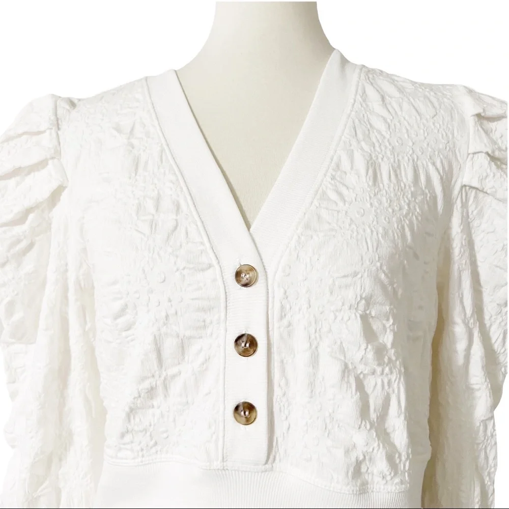 Free People cropped henley
