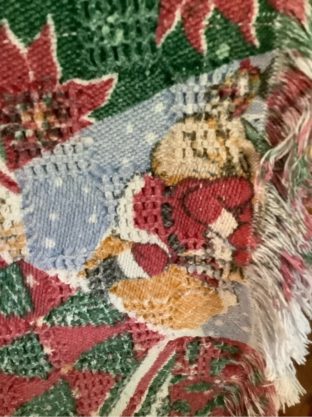 N/A festive woven
