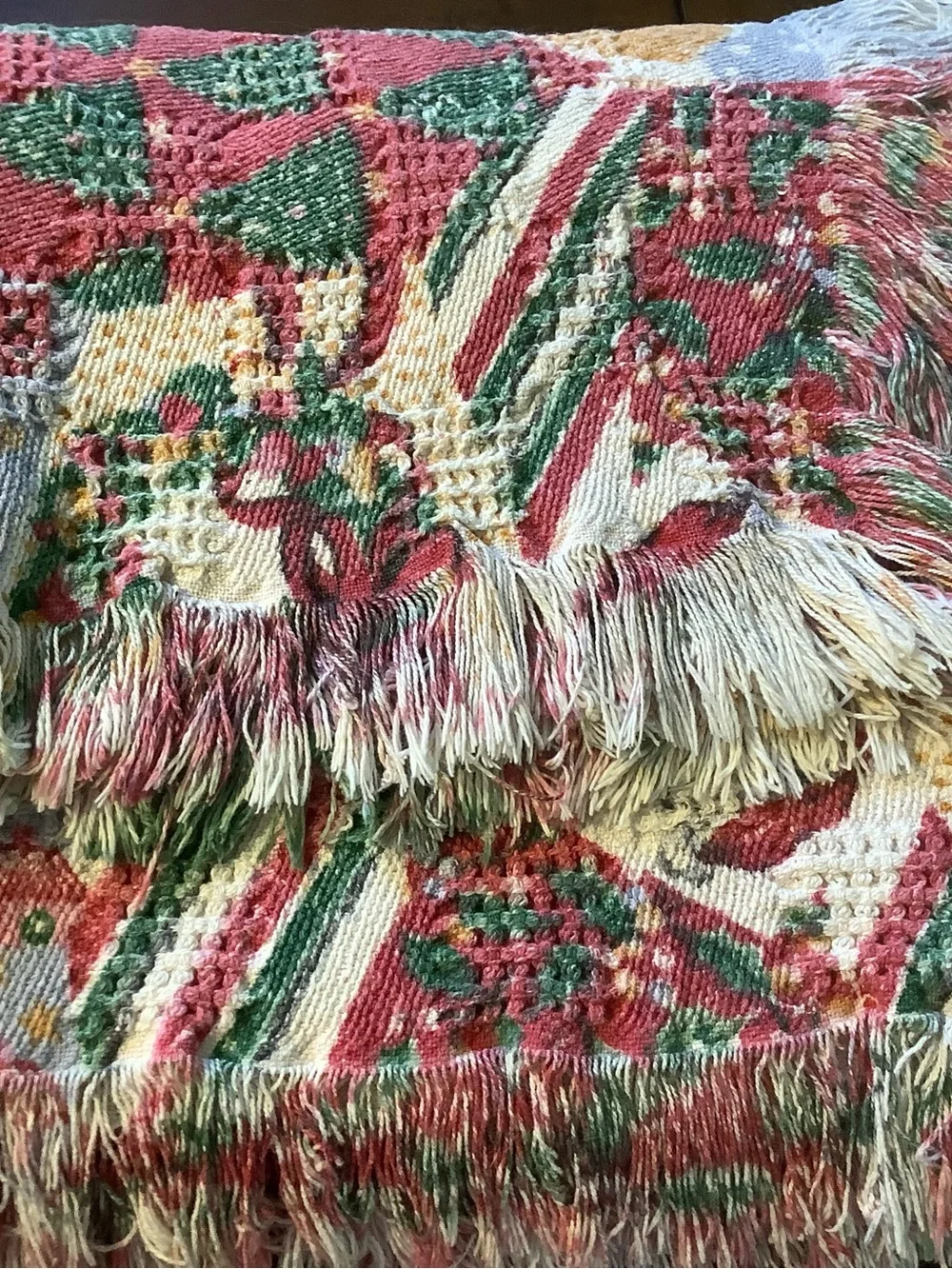 N/A festive woven