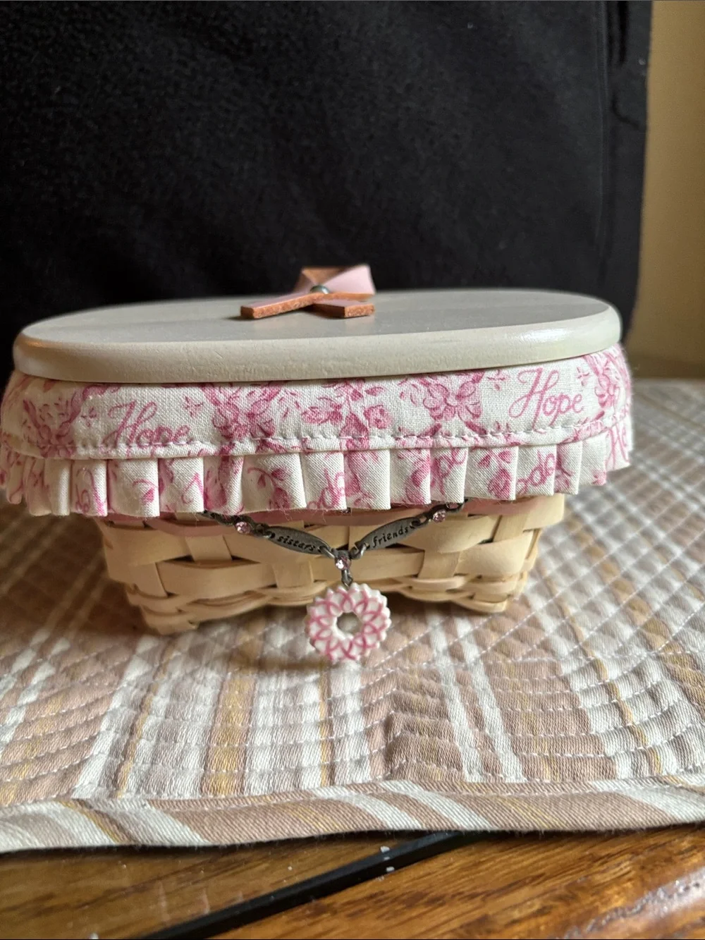 2008 Longaberger Horizon of Hope Basket Set