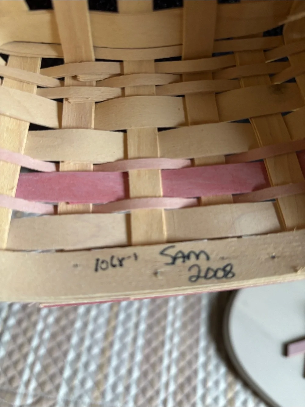 Longaberger includes basket