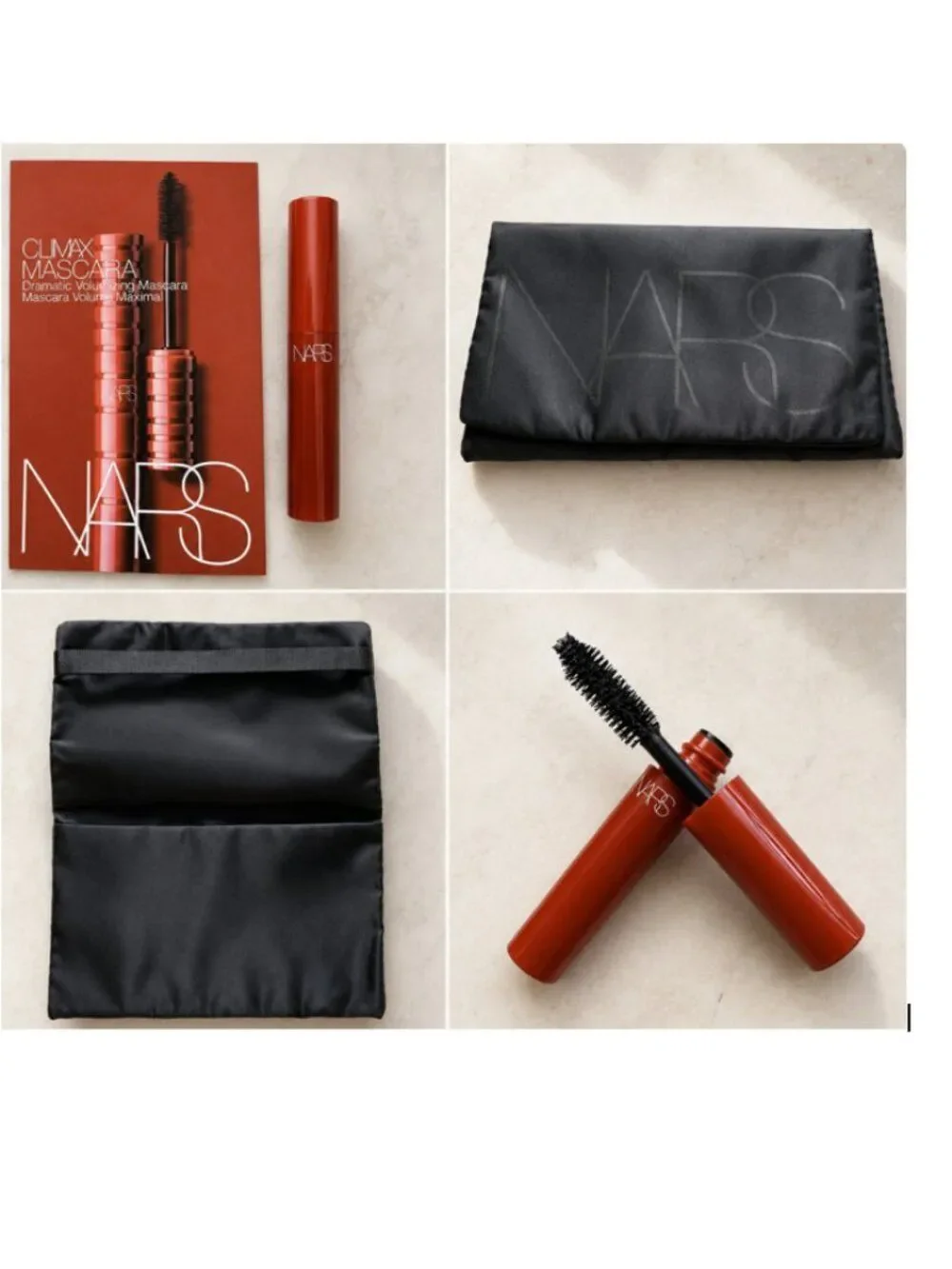 NARS‎ Mini Climax Mascara + Travel Makeup Pouch