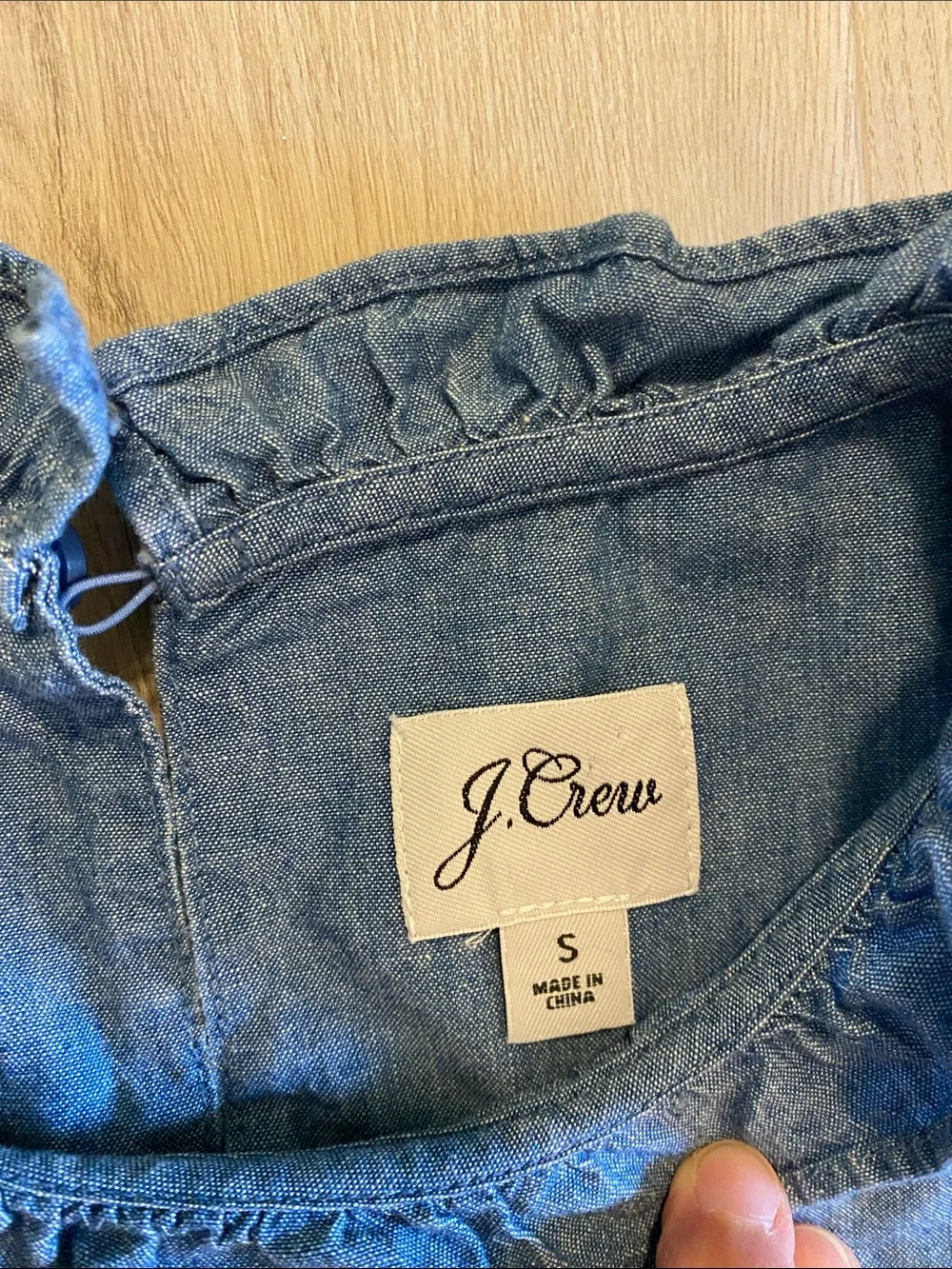 J. Crew lightweight denim
