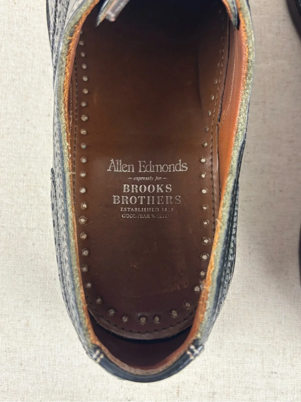 Allen Edmonds x Brooks Brothers allen edmonds