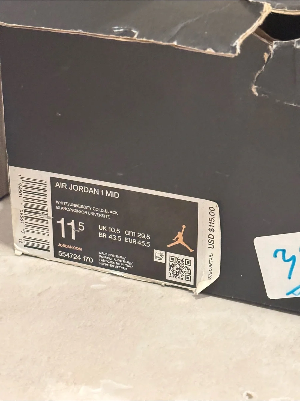 Jordan mid top