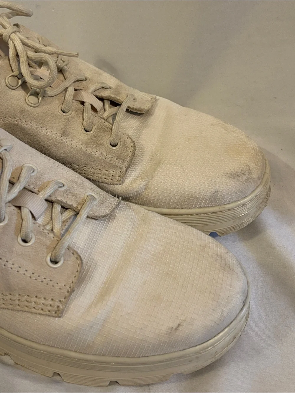 Dr. Martens Reeder Lug Sole Derby White Shoes Size Men's 12