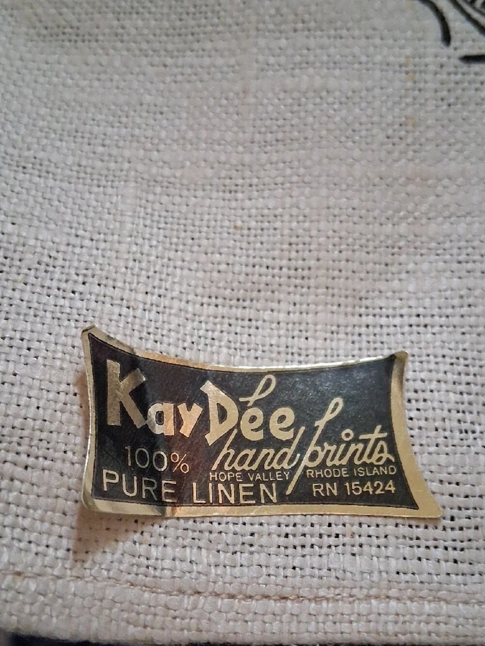Kay Dee linen tea