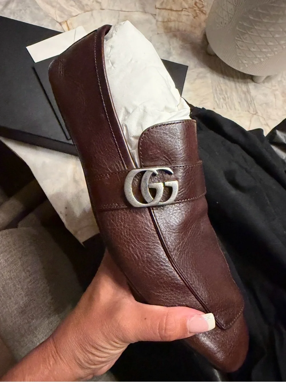 Gucci dark brown