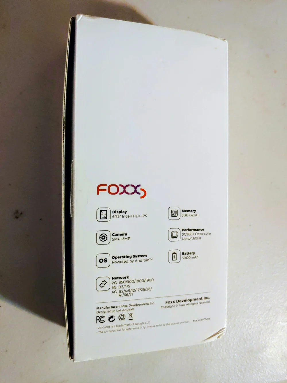 Fox branded smartphone
