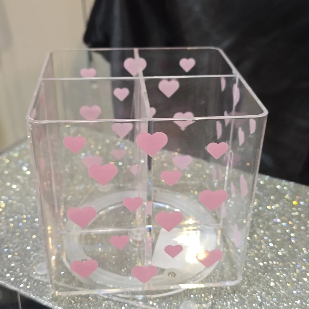 Paris Hilton clear acrylic