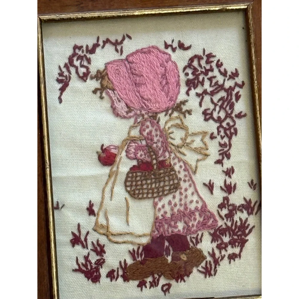 Handmade vintage framed