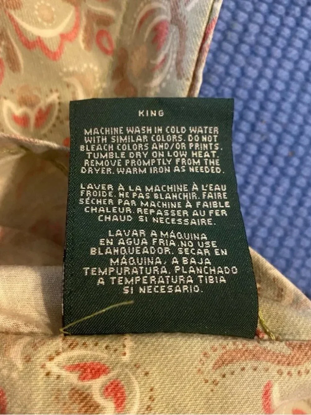 Lauren Ralph Lauren pillow sham