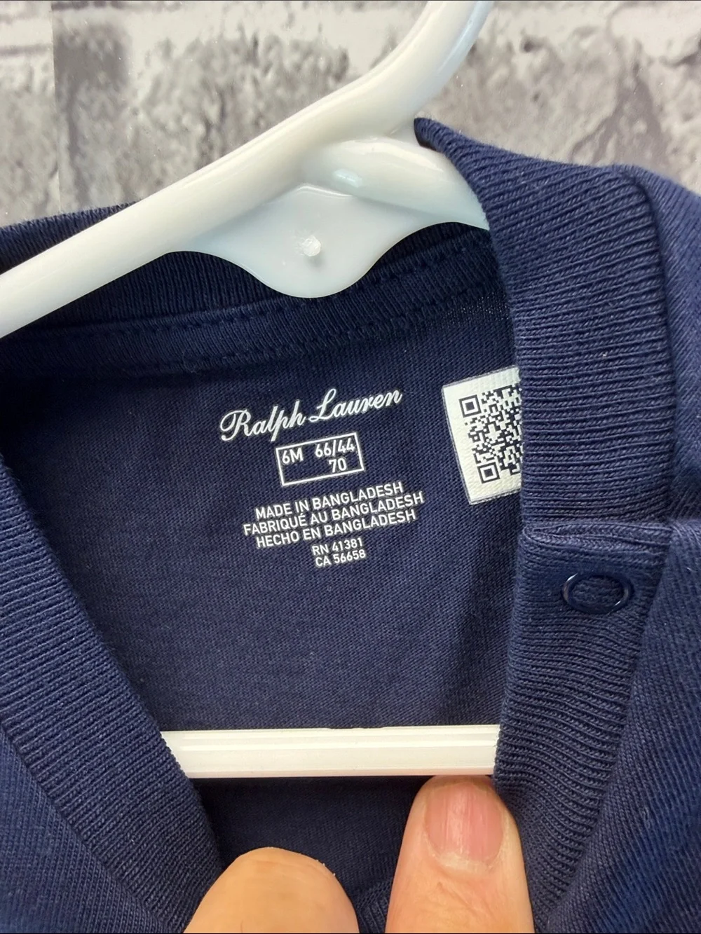 Ralph Lauren navy size
