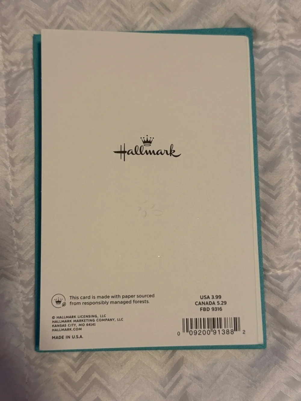 Hallmark brand new