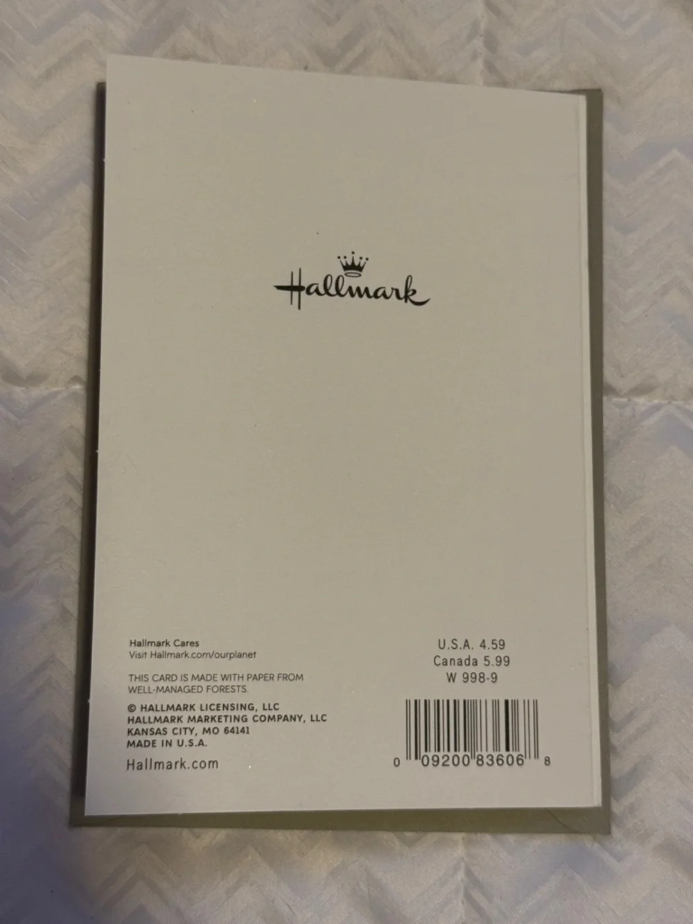 Hallmark brand new