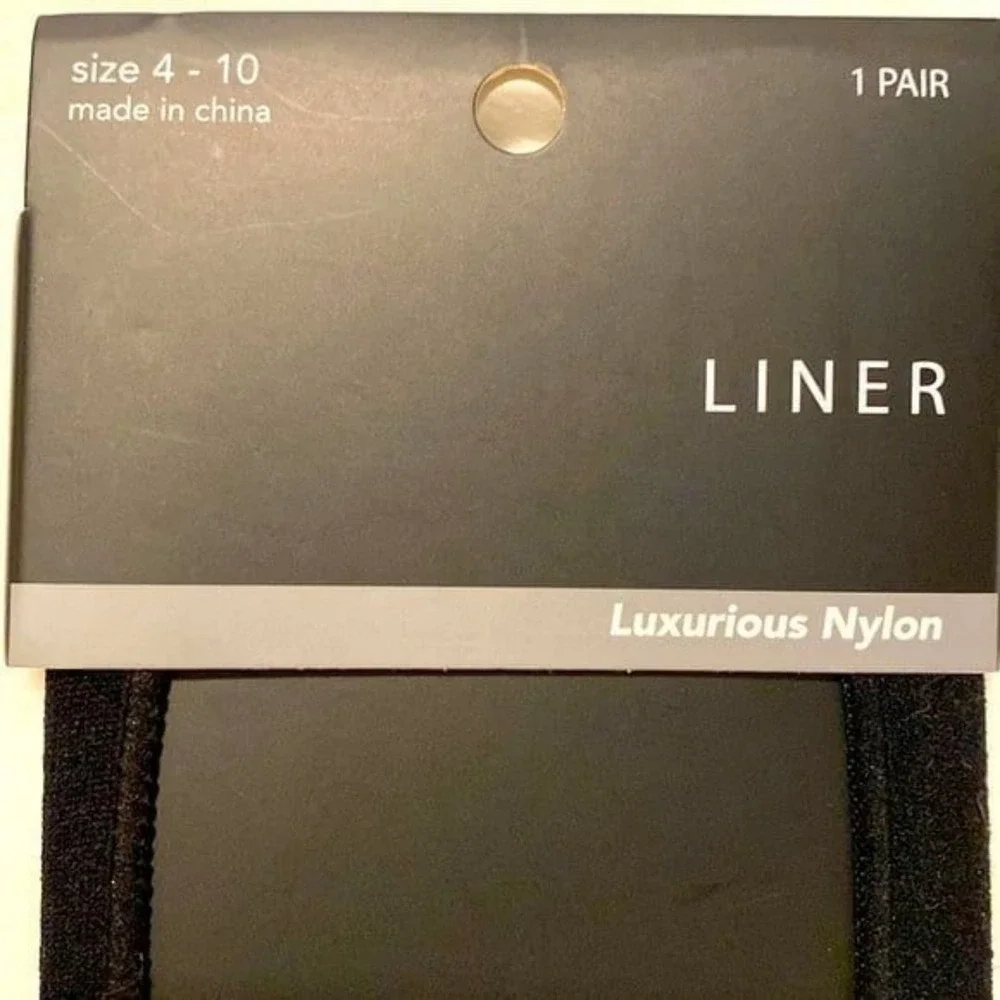 Liner elegant black
