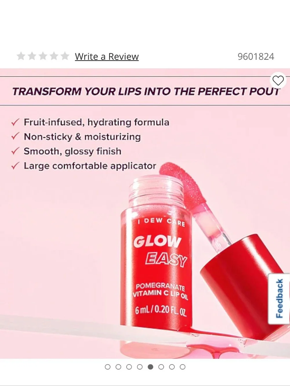 I Dew Care hydrating lip