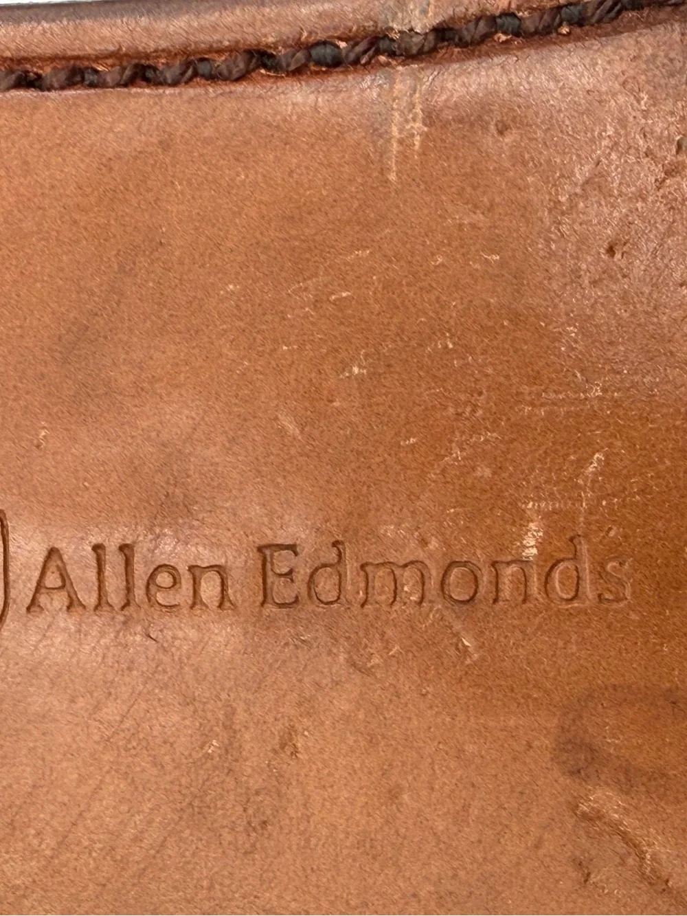 Allen Edmonds cap toe