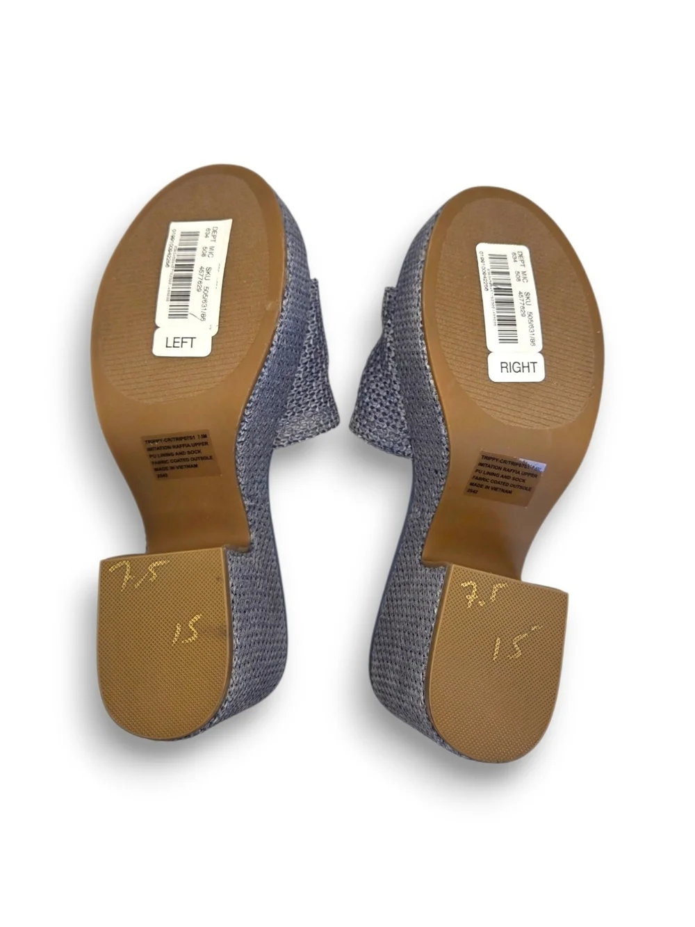 Steve Madden blue trippy