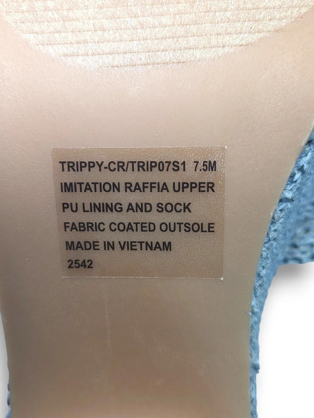 Steve Madden blue trippy