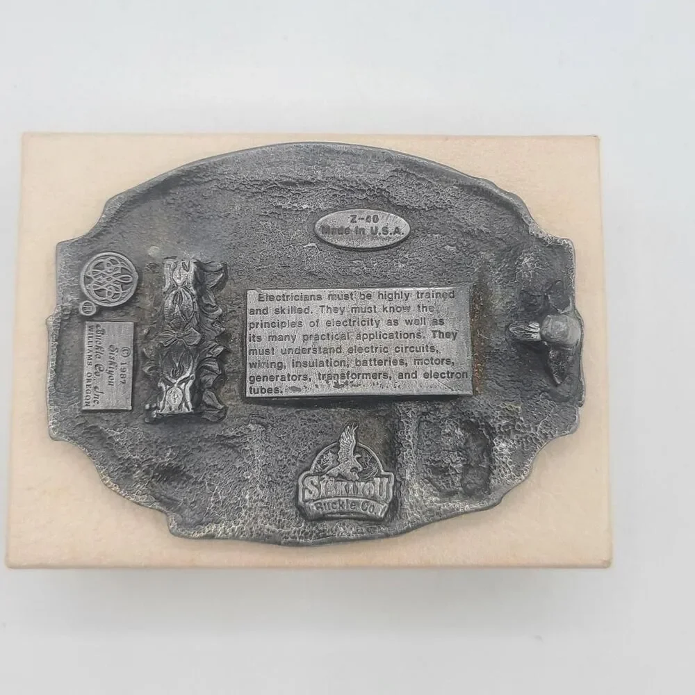 Source Unknown electrician commemorative