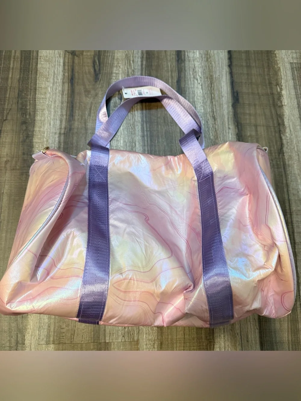 Justice round duffle