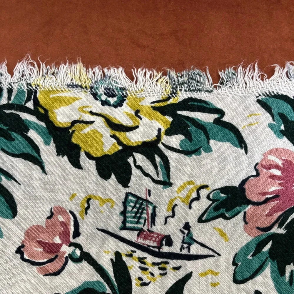 Vintage beautiful fabric