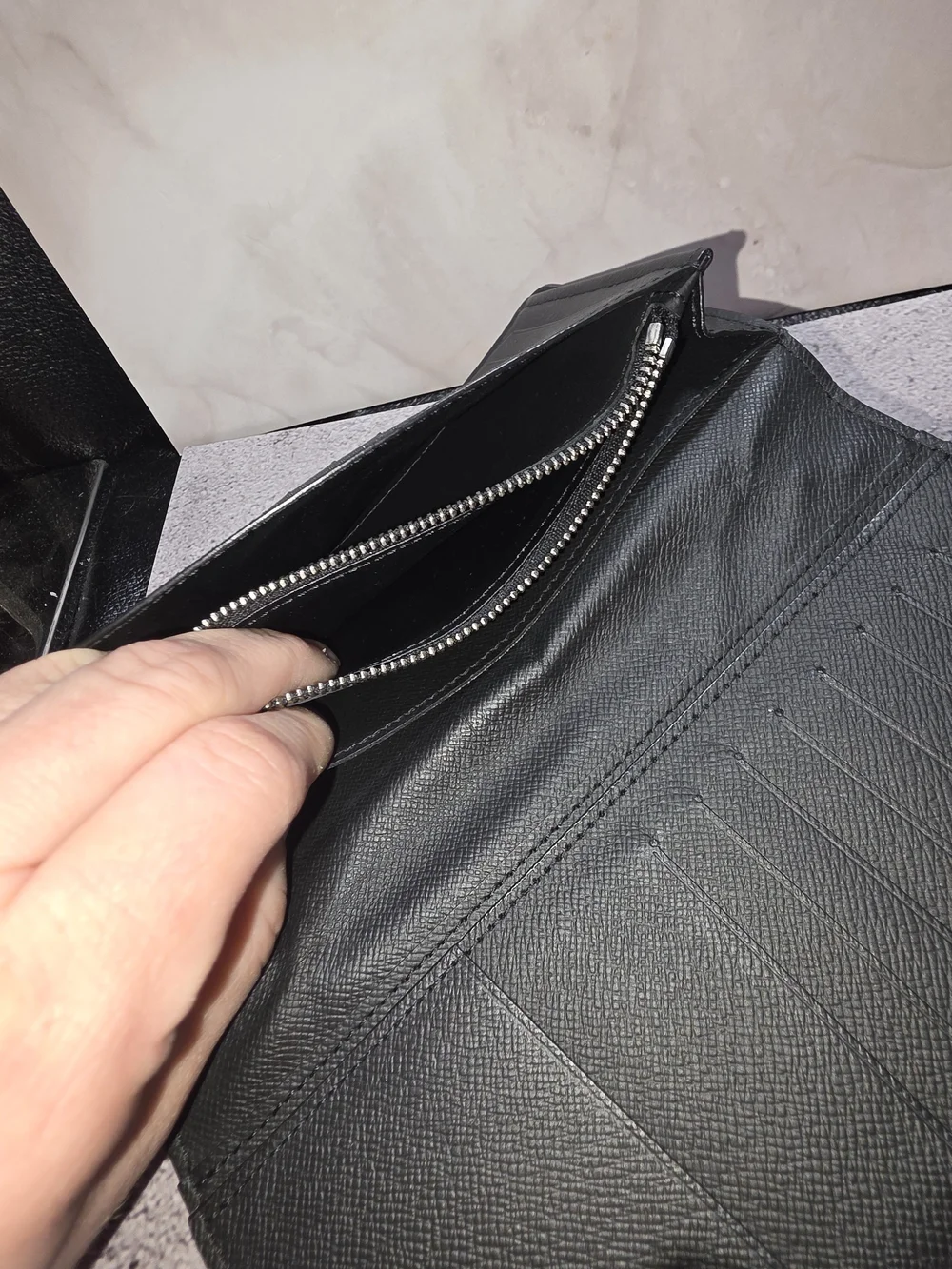 Louis Vuitton sleek textured